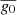 Mathematical equation: $ \overline{g_0} $