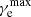 $ \gamma_{\rm e}^\mathrm{max} $