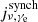 $ j^\mathrm{synch}_{\nu,\gamma_{\rm e}} $