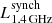 $ L^\mathrm{synch}_{1.4\,\mathrm{GHz}} $