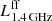 $ L^\mathrm{ff}_{1.4\,\mathrm{GHz}} $