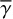 ${\bar \gamma }$