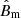 $ \hat{B}_{\mathrm{m}} $