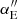 $ \alpha^{\prime\prime}_{\rm E} $