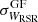 $ \sigma_{W_\text{RSR}}^{\text{GF}} $