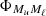 $ \Phi_{M_u M_\ell} $