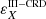 $ \varepsilon_{X}^{\scriptscriptstyle\mathrm{III-CRD}} $