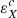 $ \varepsilon_{X}^{c} $