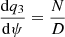 $$ \begin{aligned} \frac{\mathrm{d} q_3}{\mathrm{d} \psi } = \frac{N}{D} \end{aligned} $$