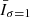 $ \bar{I}_{\sigma =1} $