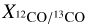 ${X_{{{^{12}{\rm{CO}}} \mathord{\left/ {\vphantom {{^{12}{\rm{CO}}} {^{13}{\rm{CO}}}}} \right. \kern-\nulldelimiterspace} {^{13}{\rm{CO}}}}}}$
