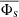 $ \overline{\Phi_{\mathrm{s}}} $
