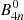 $ B_{4n}^0 $