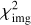$\chi _{{\rm{img}}}^2$
