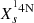 $ X^{^14\rm N}_s $