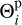 ${\rm{\Theta }}_i^{\rm{p}}$