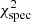 $ \chi^2_{\rm spec} $