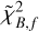 $\tilde \chi _{B,f}^2$