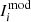 $ I_i^{\rm mod} $