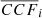 $ \overline{CCF}_i $