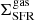 $ \Sigma_{\mathrm{SFR}}^{\mathrm{gas}} $