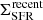 $ \Sigma_{\mathrm{SFR}}^{\mathrm{recent}} $