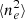 $ \langle n_e^2 \rangle $