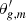 $ \theta^\prime_{{g},m} $