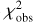 $\chi _{{\rm{obs}}}^2$