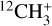 $^{12}{\rm{CH}}_3^ + $