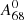 $ A^{0}_{68} $