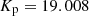 $ K_\mathrm{p}=19.008 $