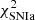 $ \chi^2_{\rm SNIa} $