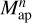 $M_{{\rm{ap}}}^n$