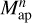 $M_{{\rm{ap}}}^n$