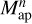 $M_{{\rm{ap}}}^n$