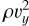 $\rho \upsilon _y^2$