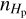 ${n_{{H_p}}}$