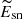 $ \widetilde{E}_{\mathrm{sn}} $