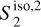 $s_2^{{\rm{iso,}}2}$