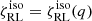 $ \zeta_{\mathrm{RL}}^{\mathrm{iso}}=\zeta_{\mathrm{RL}}^{\mathrm{iso}}(q) $