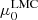 $ \mu_0^{\rm LMC} $