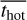 $\overline {{t_{{\rm{hot}}}}} $