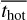 $\overline {{t_{{\rm{hot}}}}} $