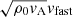 $ \sqrt{\rho_0 v_{\mathrm{A}}}v_{\mathrm{fast}} $