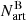 $ N_{\mathrm{art}}^{\mathrm{B}} $