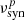 $ \nu^p_{\rm syn} $