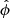 $ \hat{\phi} $