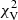$ \chi^2_{{\rm V}} $