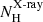 $ N_{\mathrm{H}}^{\text{X-ray}} $